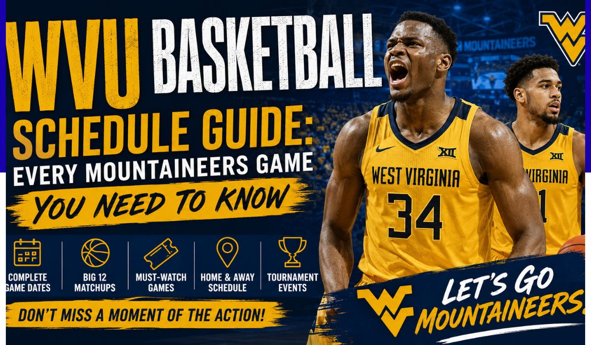 wvu basketball schedule