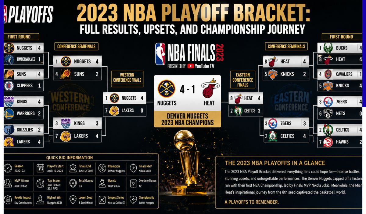 2023 nba playoff bracket​