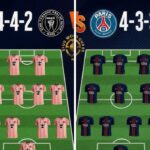psg vs inter miami lineups