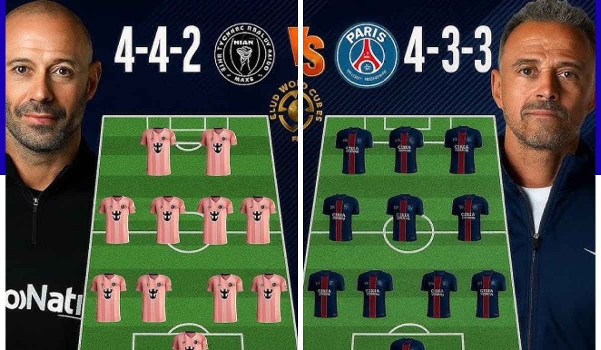 psg vs inter miami lineups